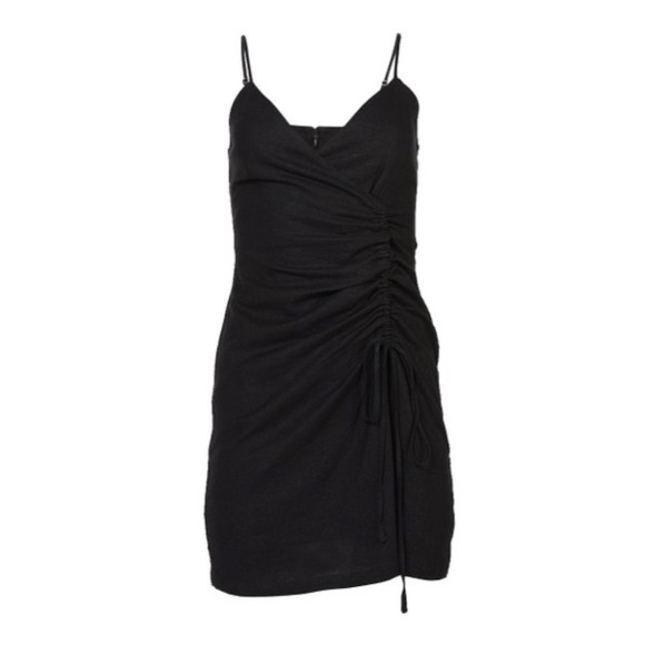 Forever 21 Dresses & Skirts - Forever 21 Black Sweetheart & Ruched Side Dress